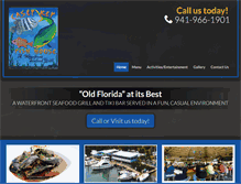 Tablet Screenshot of caseykeyfishhouse.com